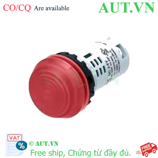 Ảnh của Đèn báo IDEC AP22M-2Q4CR 24VDC D22 (Trắng)