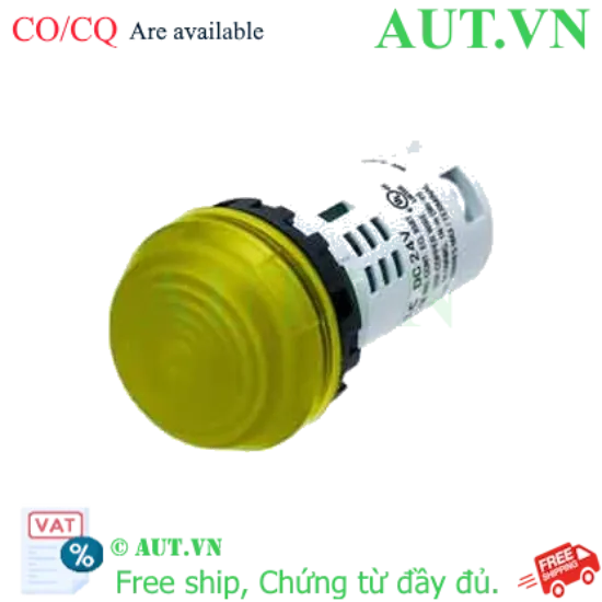 Ảnh của Đèn báo IDEC AP22M-2Q4CY 24VDC D22 (Trắng)
