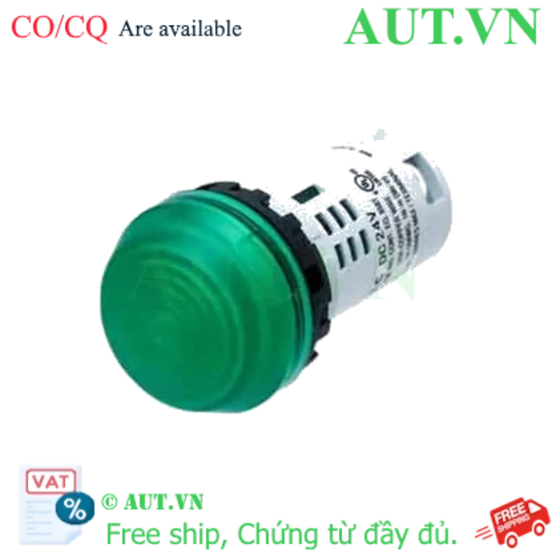 Ảnh của Đèn báo IDEC AP22M-2Q4G 24VDC D22 (Xanh)