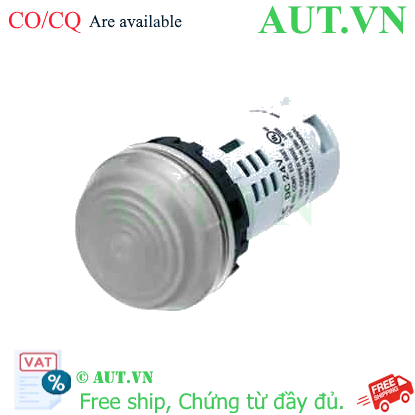 Ảnh của Đèn báo IDEC AP22M-2Q4PW 24VDC D22 (Trắng)