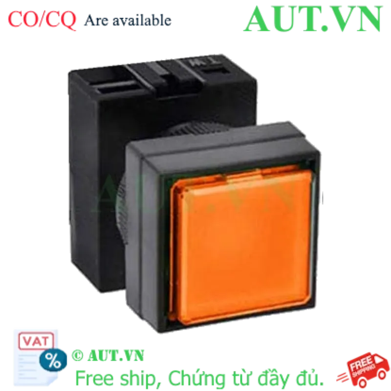 Ảnh của Đèn báo IDEC APQW1B22DA 24VAC/DC D22 (Hổ phách)