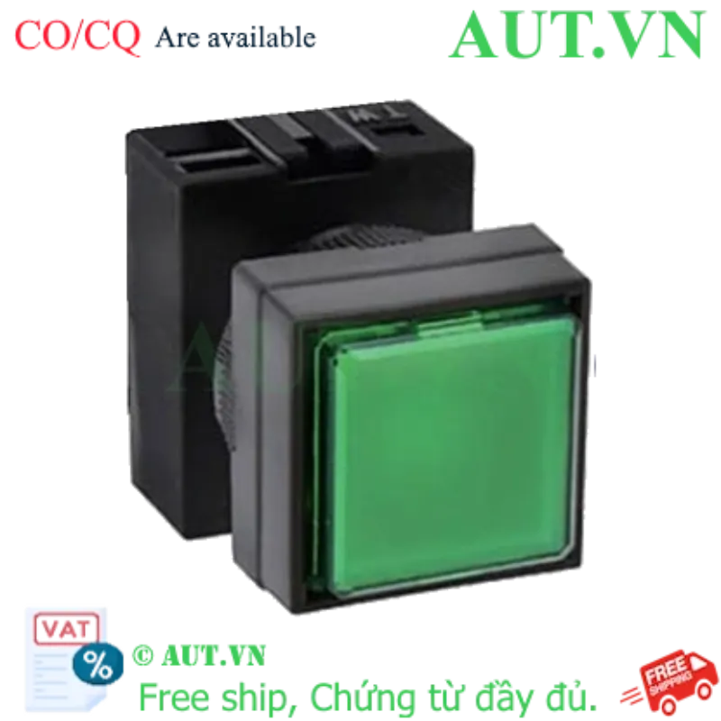 Ảnh của Đèn báo IDEC APQW1B22DG 24VAC/DC D22 (Xanh)