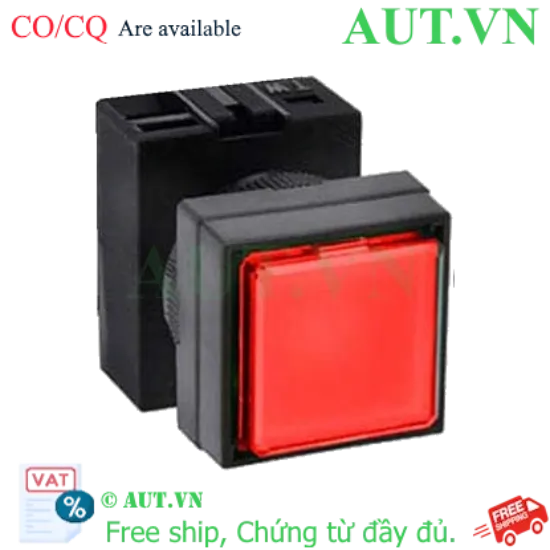 Ảnh của Đèn báo IDEC APQW1B22DR 24VAC/DC D22 (Đỏ)