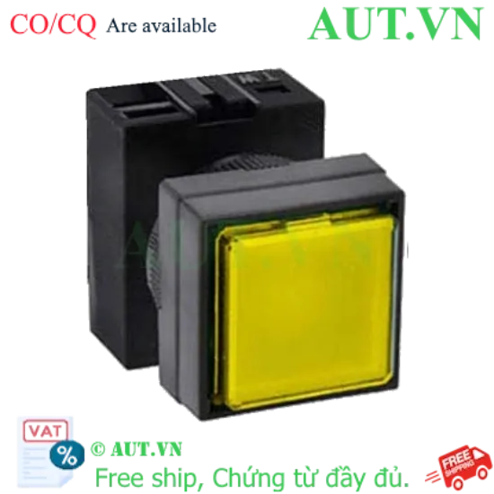 Ảnh của Đèn báo IDEC APQW1B22DY 24VAC/DC D22 (Vàng)