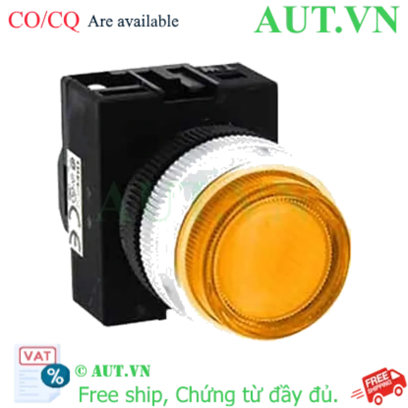 Ảnh của Đèn báo IDEC APW1B22DA 24VAC/DC D22 (Hổ phách)