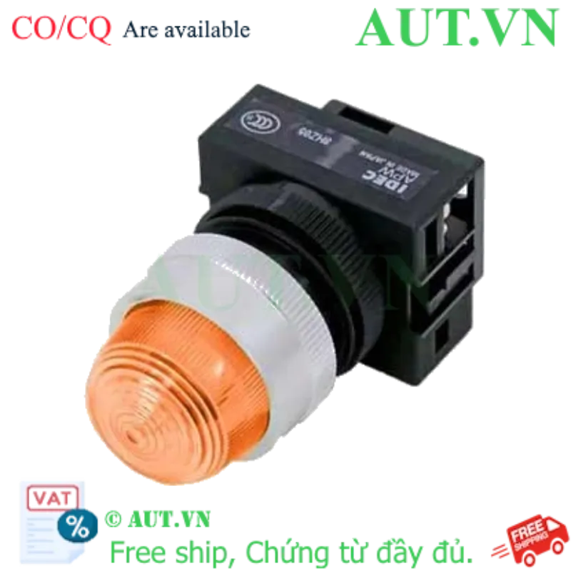 Ảnh của Đèn báo IDEC APW222DA 24VAC/DC D22 (Hổ phách)