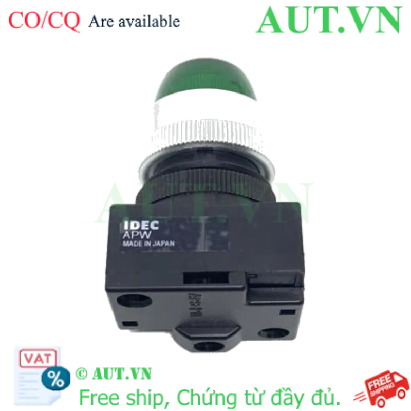 Ảnh của Đèn báo IDEC APW222DG 24VAC/DC D22 (Xanh)