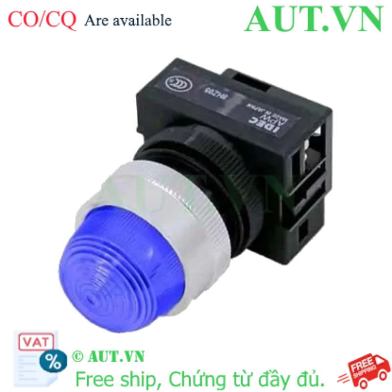 Ảnh của Đèn báo IDEC APW222DS 24VAC/DC D22 (Xanh)