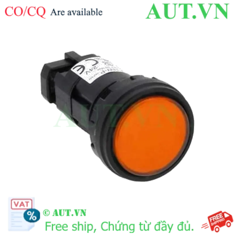 Ảnh của Đèn báo IDEC HW1P-1Q4A 24VAC/DC D22 (Hổ phách)