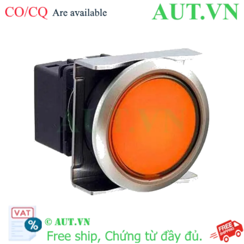 Ảnh của Đèn báo IDEC LBW6MP-1T04A 24VAC/DC D22 (Hổ phách)