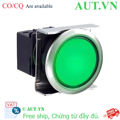 Ảnh của Đèn báo IDEC LBW6MP-1T04G 24VAC/DC D22 (Xanh)