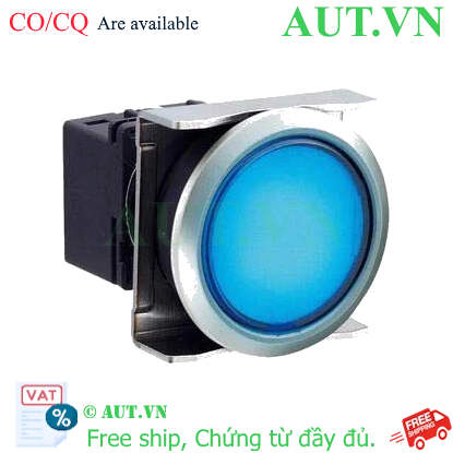 Ảnh của Đèn báo IDEC LBW6MP-1T04S 24VAC/DC D22 (Xanh)