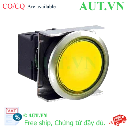 Ảnh của Đèn báo IDEC LBW6MP-1T04Y 24VAC/DC D22 (Vàng)