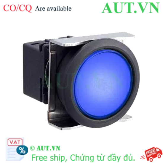 Ảnh của Đèn báo IDEC LBW6P-1T04S 24VAC/DC D22 (Xanh)