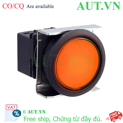 Ảnh của Đèn báo IDEC LBW6P-1T04VA 24VAC/DC D22 (Hổ phách)