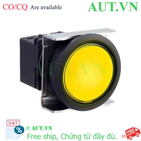Ảnh của Đèn báo IDEC LBW6P-1T04Y 24VAC/DC D22 (Vàng)
