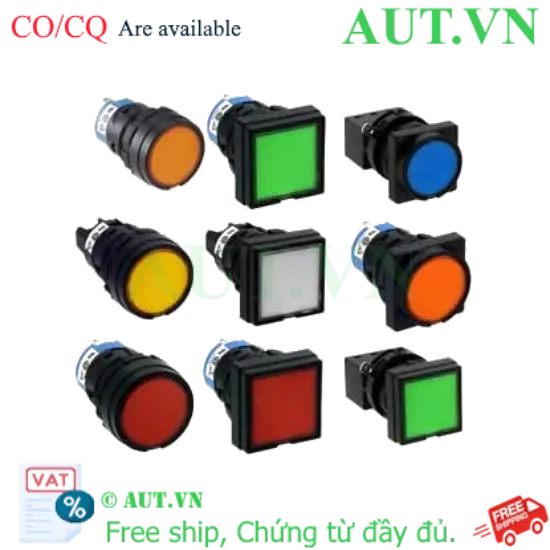 Ảnh của Đèn báo IDEC LW3P-14Y 24VAC/DC D22 (Vàng)