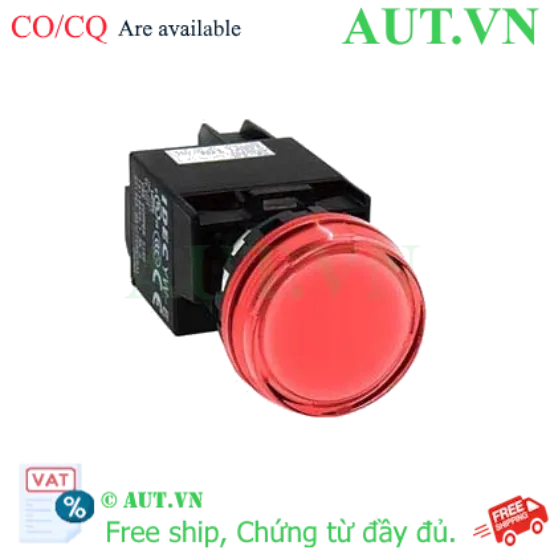Ảnh của Đèn báo IDEC phi 22 YW1P-1BEQM3R, 230-240VAC, D22, đỏ
