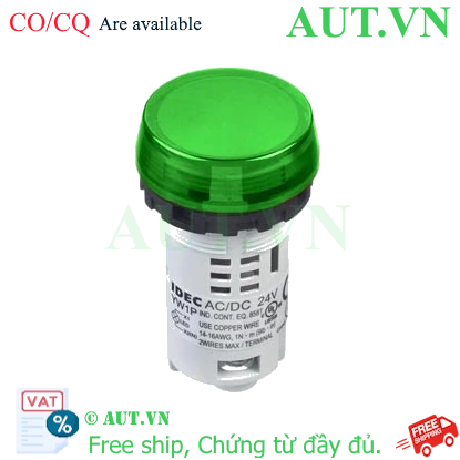 Ảnh của Đèn báo IDEC YW1P-1BUQ4G 24VAC/DC D22 (Xanh)