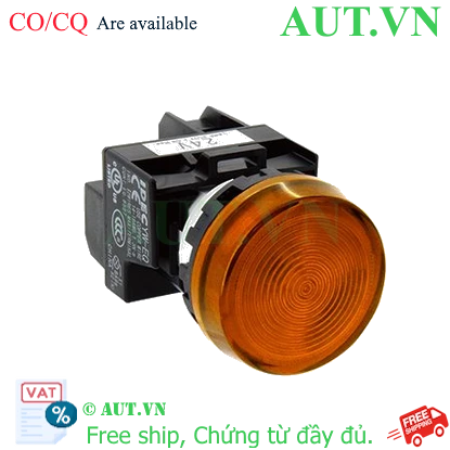 Ảnh của Đèn báo IDEC YW1P-1EQ4A 24VAC/DC D22 (Hổ phách)