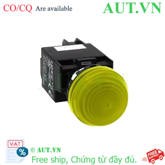 Ảnh của Đèn báo IDEC YW1P-2EQ7Y 24VAC/DC D22 (Vàng)