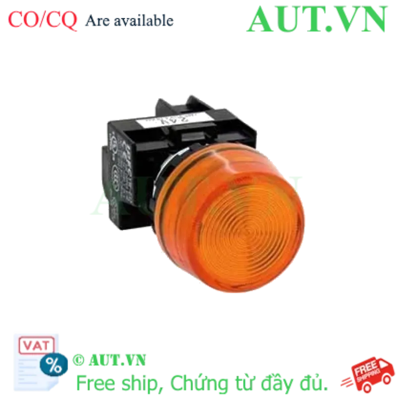 Ảnh của Đèn báo IDEC YW1P-2TEQ7A 24VAC/DC D22 (Hổ phách)