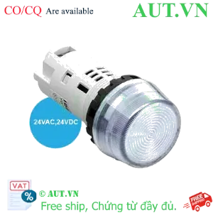 Ảnh của Đèn báo IDEC YW1P-2TUQ4PW 24VAC/DC D22 (Trắng)