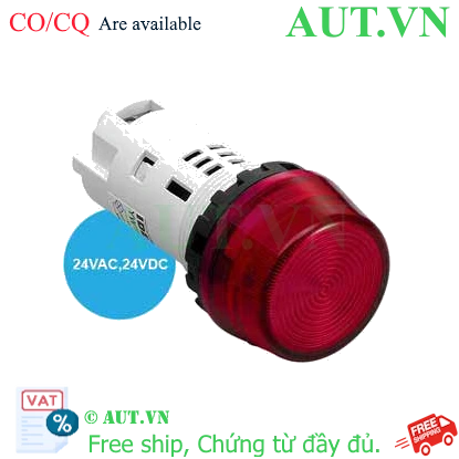 Ảnh của Đèn báo IDEC YW1P-2TUQ4R 24VAC/DC D22 (Đỏ)