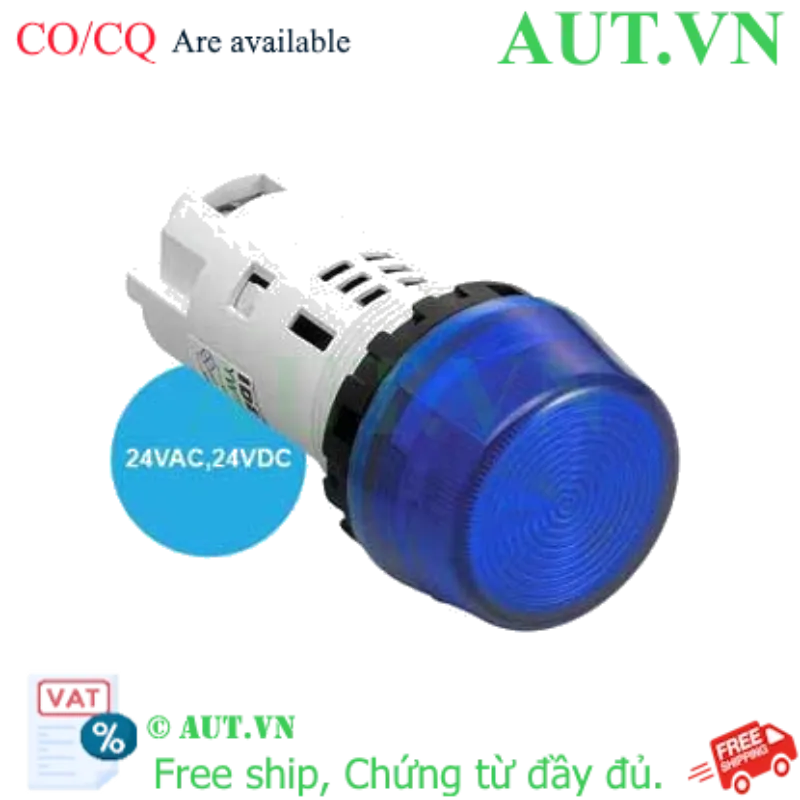 Ảnh của Đèn báo IDEC YW1P-2TUQ4S 24VAC/DC D22 (Xanh)