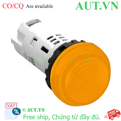 Ảnh của Đèn báo IDEC YW1P-2UQ4A 24VAC/DC D22 (Hổ phách)