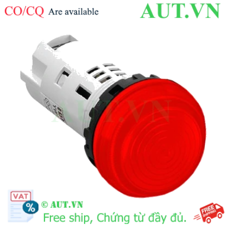 Ảnh của Đèn báo IDEC YW1P-2UQ4R 24VAC/DC D22 (Đỏ)