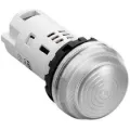 Ảnh của Đèn báo IDEC YW1P-2UQ4W 24VAC/DC D22 (Trắng)