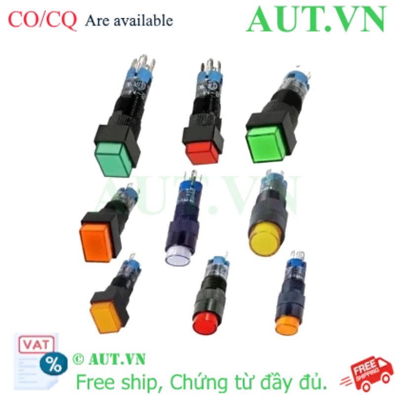 Ảnh của Đèn báo liền thân D8 mm IDEC AL8H-P1JW 