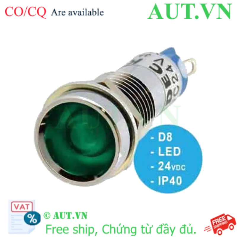 Ảnh của Đèn báo mini D8 IDEC UP8-2487G 