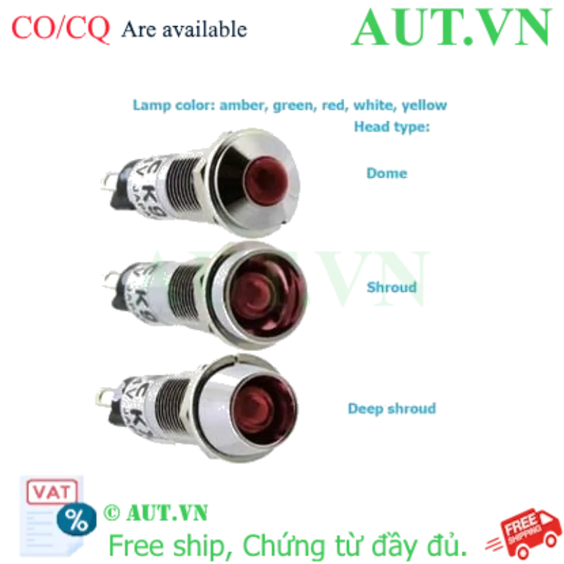 Ảnh của Đèn báo mini D8 IDEC UP8-88Y 