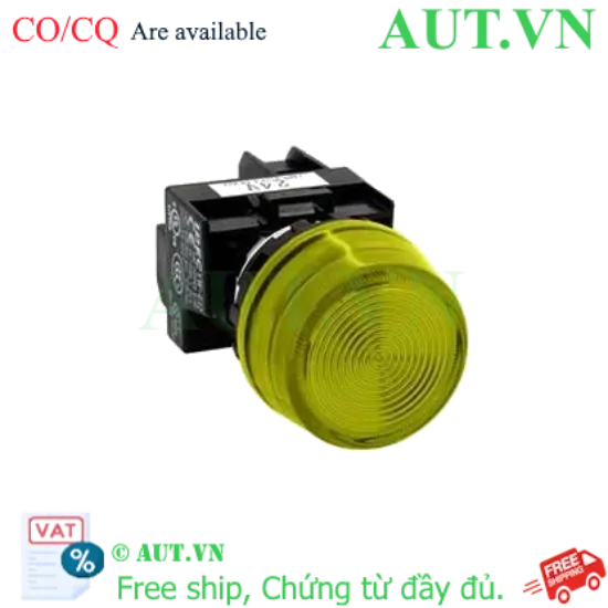 Ảnh của Đèn báo nguồn 12V YW1P-2TEQ3Y Idec phi 22, màu vàng