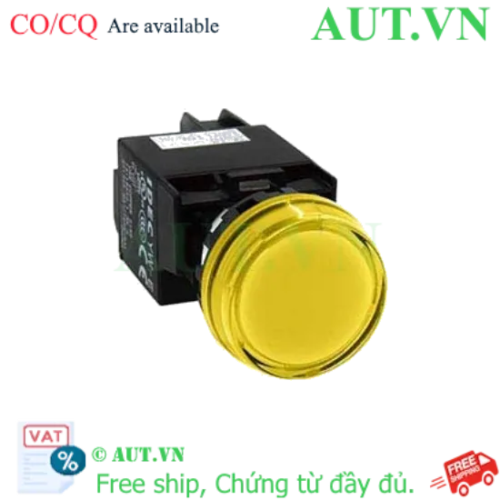 Ảnh của Đèn báo pha 22 IDEC YW1P-1BEQM3Y, 230-240VAC, vàng