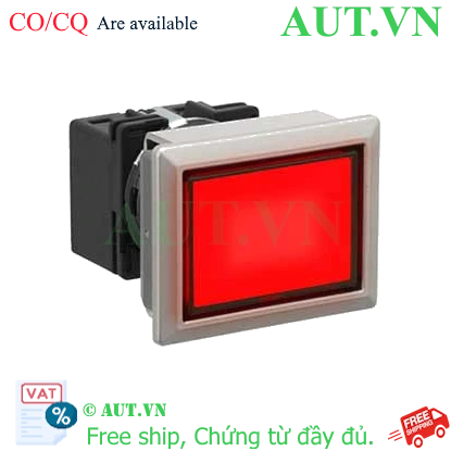 Ảnh của Đèn báo pha IDEC LB8MP-1T03R, 12VAC, 12VDC, màu đỏ