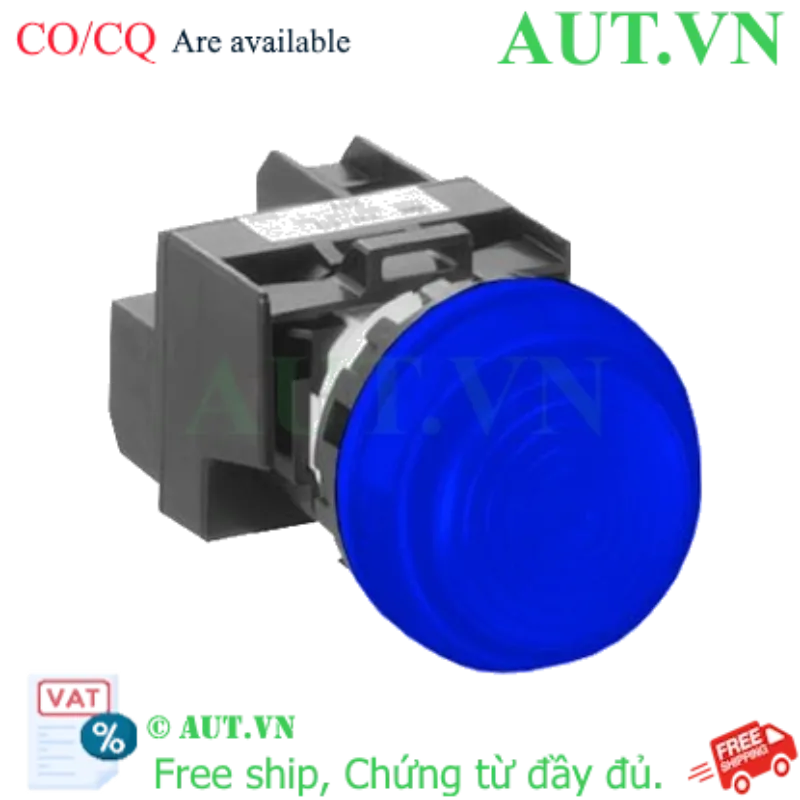 Ảnh của Đèn báo pha phi 22 YW1P-2EQM3S IDEC, màu xanh da trời