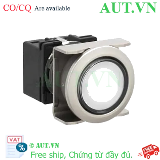 Ảnh của Đèn báo phẳng phi 18 IDEC LB6MP-1T03VPW 