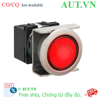 Ảnh của Đèn báo phẳng phi 18 IDEC LB6MP-1T04R 