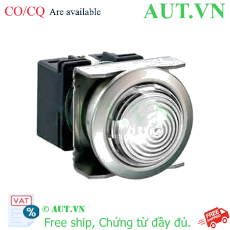 Ảnh của Đèn báo phẳng phi 18 IDEC LB6MP-2T01PW 