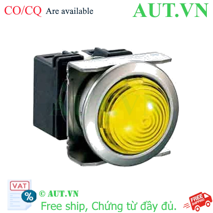 Ảnh của Đèn báo phẳng phi 18 IDEC LB6MP-2T03VY 