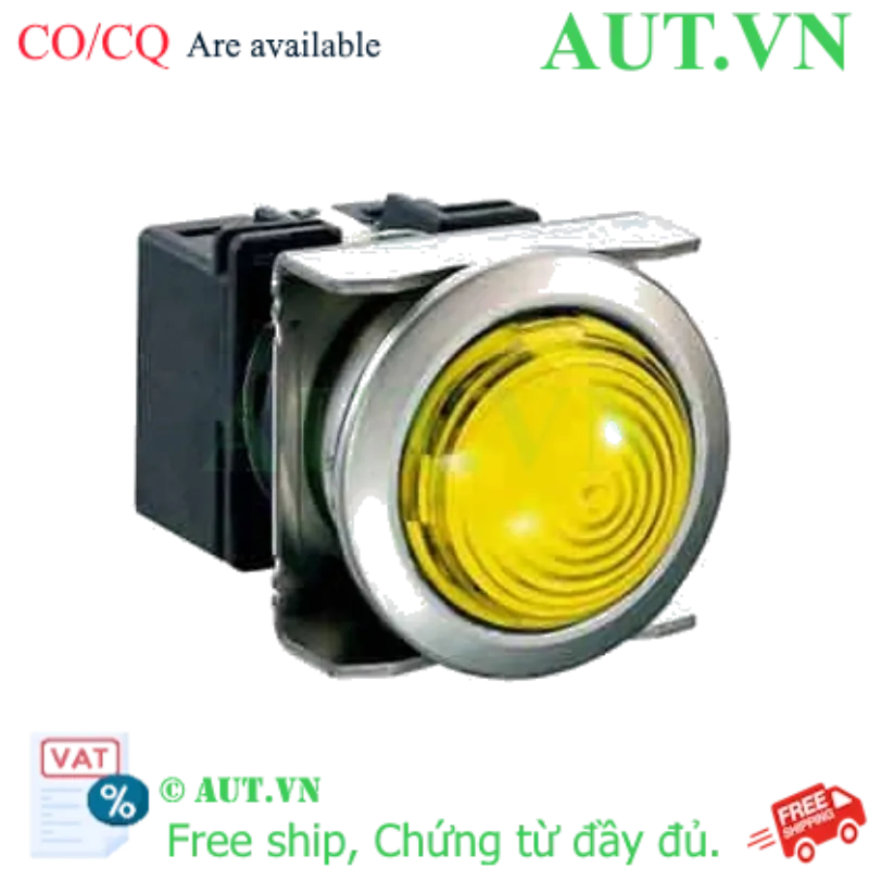 Ảnh của Đèn báo phẳng phi 18 IDEC LB6MP-2T04VY 