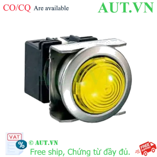 Ảnh của Đèn báo phẳng phi 18 IDEC LB6MP-2T04Y 