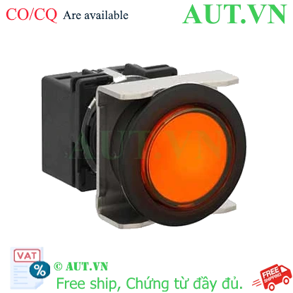 Ảnh của Đèn báo phẳng phi 18 IDEC LB6P-1T03VA 