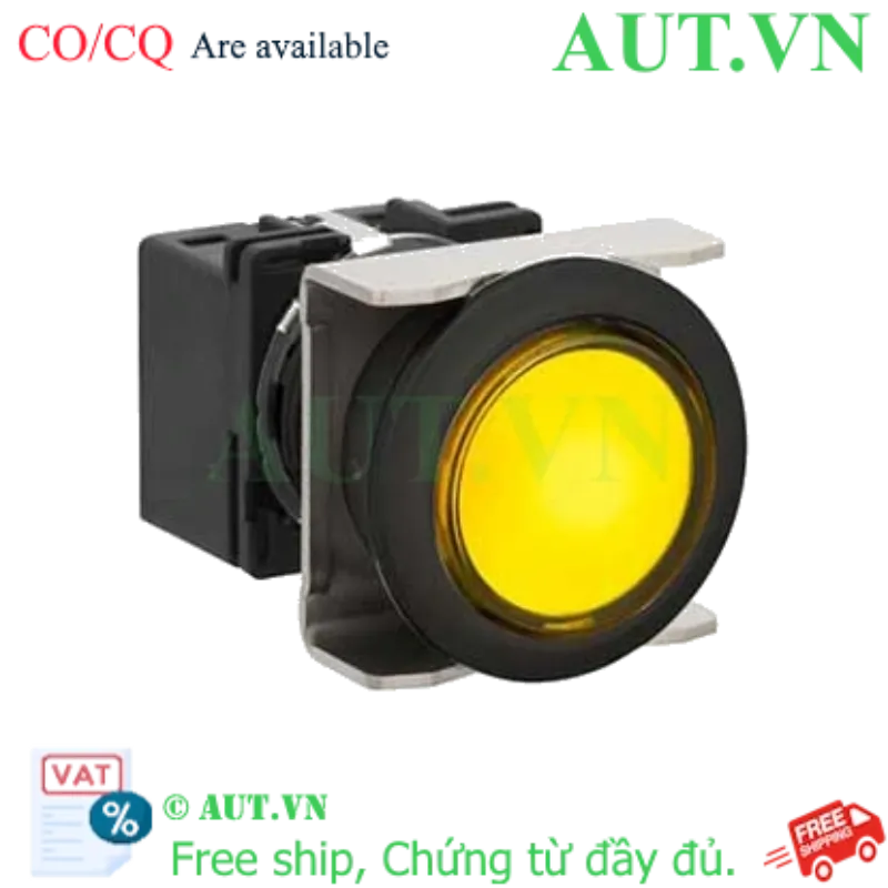 Ảnh của Đèn báo phẳng phi 18 IDEC LB6P-1T03VY 
