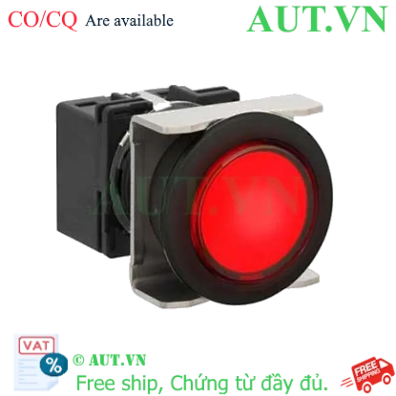 Ảnh của Đèn báo phẳng phi 18 IDEC LB6P-1T04VR 