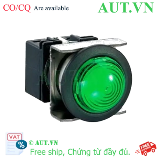 Ảnh của Đèn báo phẳng phi 18 IDEC LB6P-2T01G 