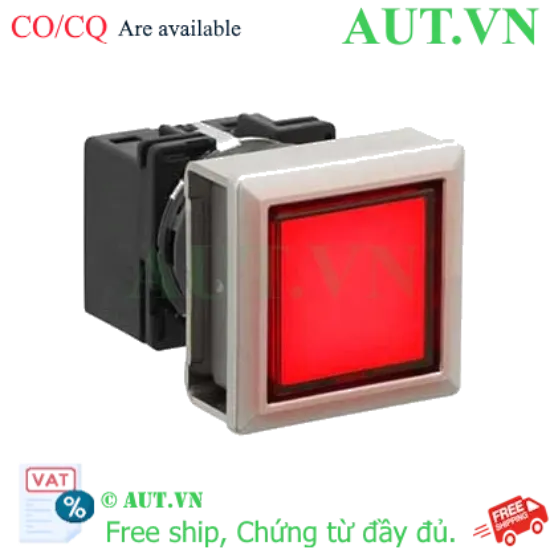 Ảnh của Đèn báo phẳng phi 18 IDEC LB7MP-1T01R 